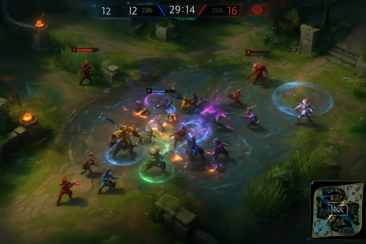 League of Legends esport oyunu